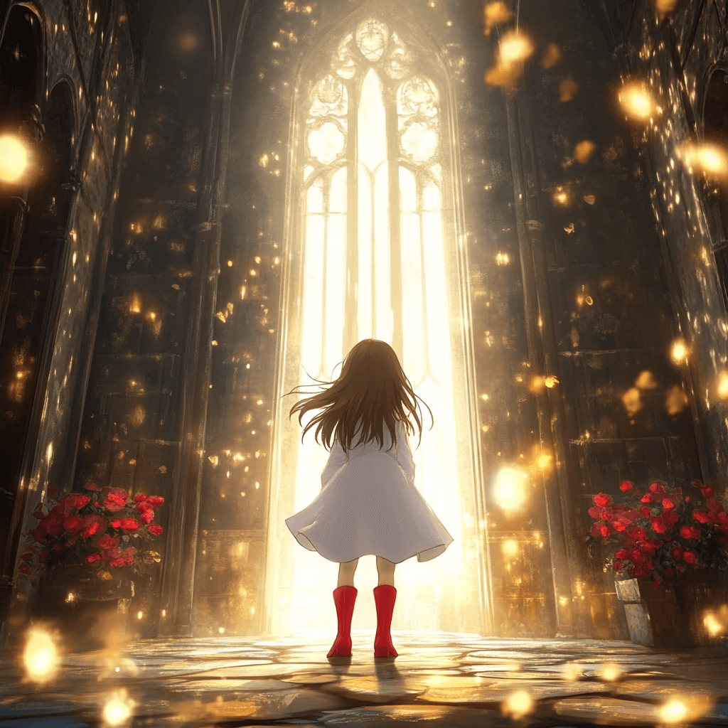 Luna inside the Cloud Castle